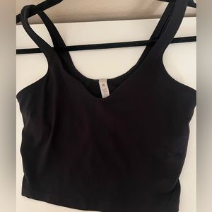 Lululemon Black Align Tank size 8